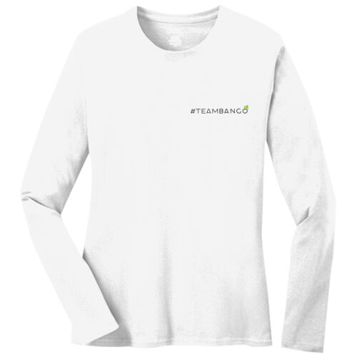 Bango is Better  (No Min)  - Ladies Long Sleeve Core Cotton Tee Thumbnail